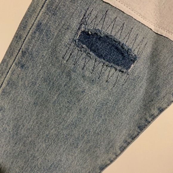 Polo Ralph Lauren Avery Boyfriend Patchwork Sz 27 - Picture 3 of 8
